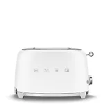 SMEG TOASTER 2X2 50´ STYLE MATT WHITE TSF01WHMEU — imagen 1