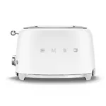 SMEG TOASTER 2X2 50´ STYLE MATT WHITE TSF01WHMEU — imagen 5