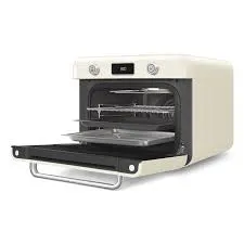 SMEG MULTIFUNCTION COUNTERTOP OVEN 50'S STYLE WITH GALILEO TECHNOLOGY CREAM COF01CREU