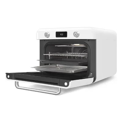 SMEG MULTIFUNCTION COUNTERTOP OVEN 50'S STYLE WITH GALILEO TECHNOLOGY WHITE COF01WHEU