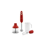 SMEG HAND BLENDER WITH ACCESORIES 50´STYLE BLUE RED HBF03RDEU — imagen 1