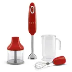 SMEG HAND BLENDER WITH ACCESORIES 50´STYLE BLUE RED HBF03RDEU — imagen 2