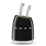 SMEG KNIFE BLOCK 50s STYLE BLACK KBSF02BL — imagen 2