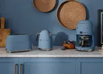 SMEG DRIP COFFEE MAKER 50´STYLE STORM BLUE DCF02SBMEU — imagen 6