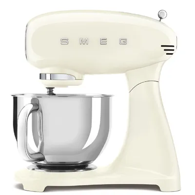 Batidora amasadora de pie Smeg 50's Style SMF05CREU 1000 W 4,8 L Crema