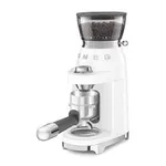 SMEG COFFEE GRINDER 50'STYLE WHITE CGF03WHEU — imagen 1