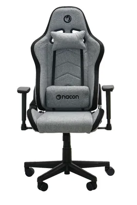 Silla gaming Nacon PCCH-675RGB con iluminación RGB Gris y negro