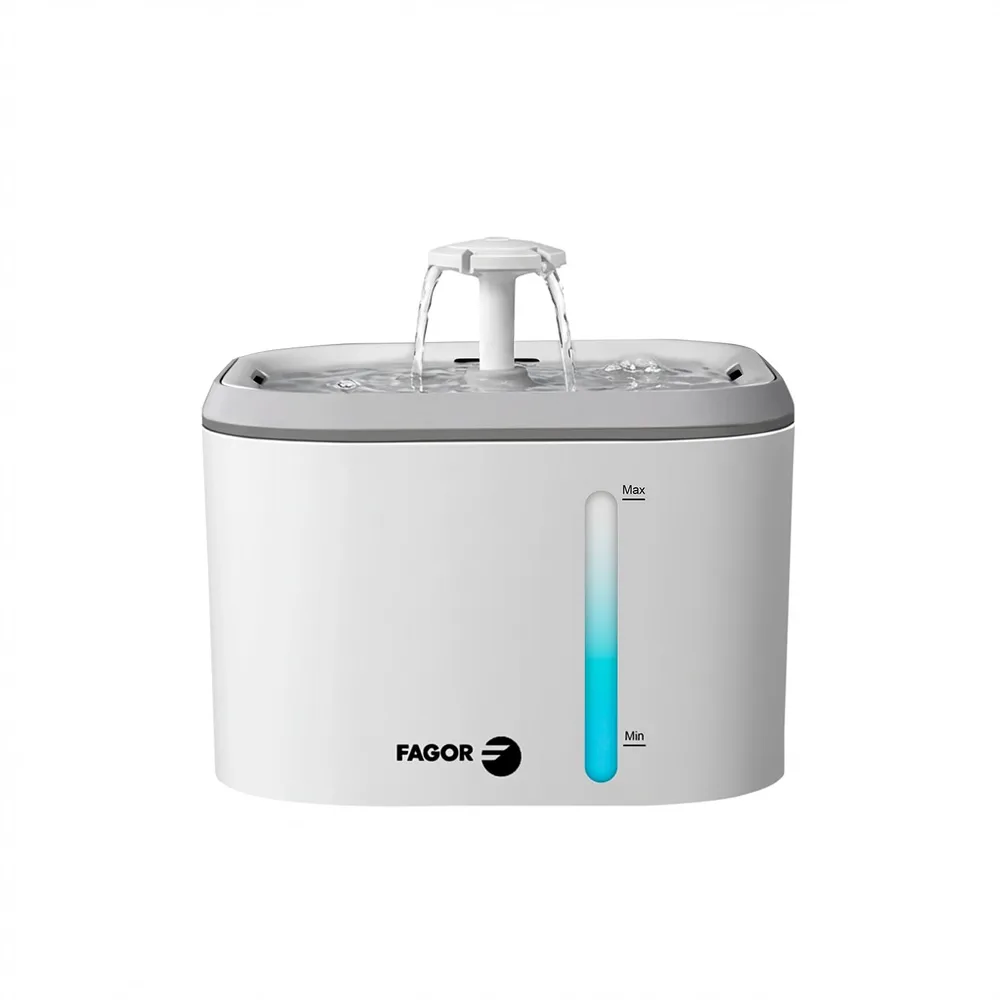 Fuente de agua automática para mascotas Fagor 2,5 L