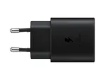 Cargador de pared Samsung 25 W USB-C con cable USB-C 1 m Negro — imagen 1