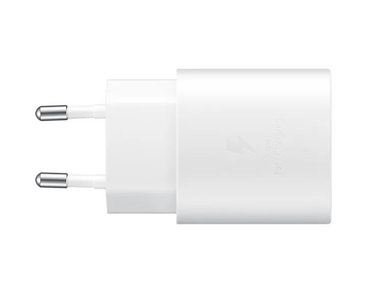 Cargador de pared Samsung 25 W USB-C sin cable Blanco