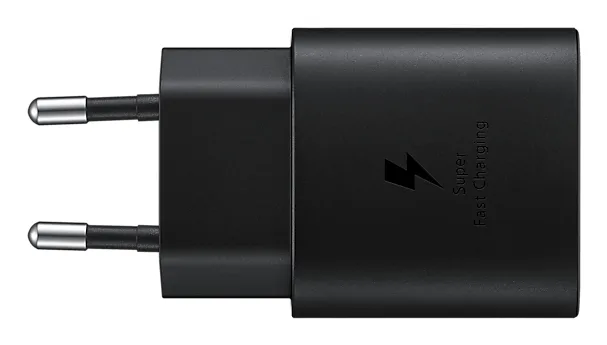Cargador de pared Samsung 25 W USB-C sin cable Negro