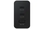 Cargador de pared Samsung 65 W con 2 USB-C y 1 USB-A Negro — imagen 3