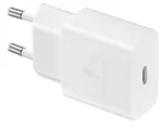 SAMSUNG POWER WALL CHARGER 15W USB-C WHITE + CABLE USB-C TO USB-C 1M WHITE EP-T1510XWEGEU — imagen 5