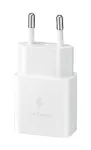 SAMSUNG POWER WALL CHARGER 15W USB-C WHITE + CABLE USB-C TO USB-C 1M WHITE EP-T1510XWEGEU — imagen 6