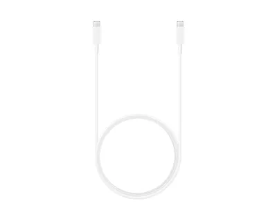 SAMSUNG CABLE USB-C TO USB-C 5A 1,8M WHITE EP-DX510JWEGEU