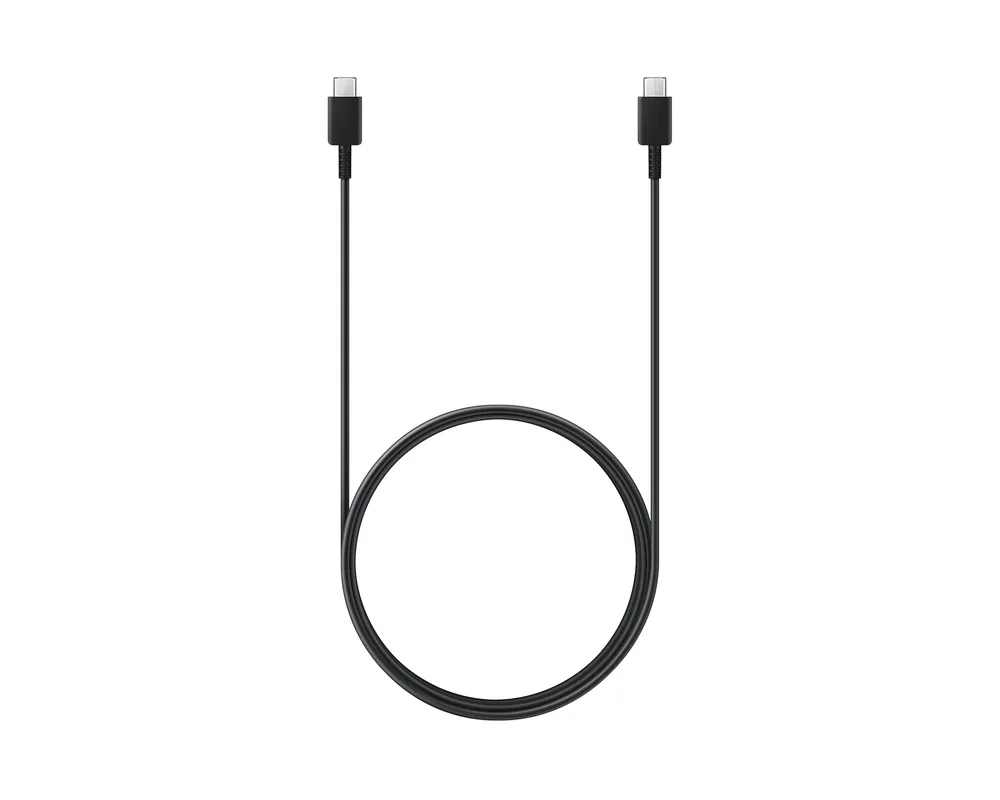 Cable Samsung USB-C a USB-C 3 A 1,8 m Negro