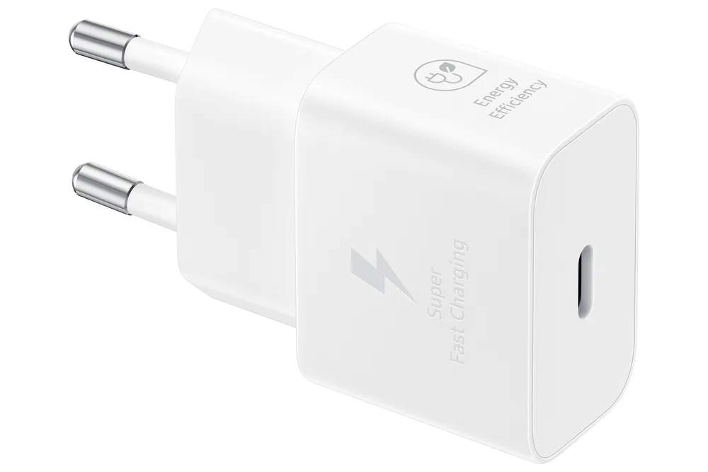 SAMSUNG POWER WALL CHARGER 25W USB-C WHITE EP-T2510NWEGEU