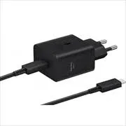 SAMSUNG POWER WALL CHARGER 45W USB-C + CABLE USB-C TO USB-C 1.8M BLACK EP-T4511XBEGEU