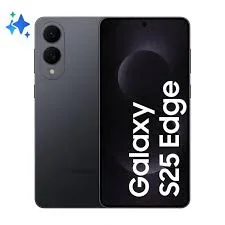 S25 EDGE 12+256GB DS 5G TITANIUM JETBLACK OEM SM-S937BZKDEUE