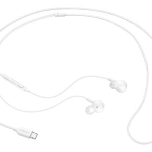 'SAMSUNG EARPHONES IN-EAR CABLE USB-C MICROPHONE VOL. CONTROL WHITE BY AKG EO-IC100BWEGEU'