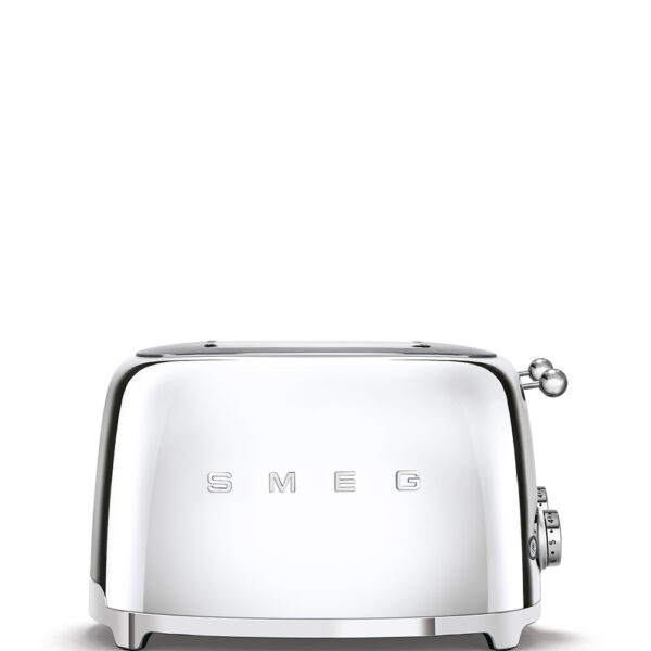 SMEG TOASTER 4X4 50´STYLE CHROME TSF03SSEU - Imagen 2