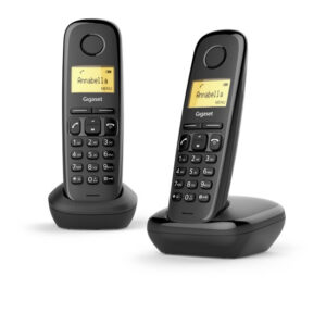 'GIGASET WIRELESS PHONE A170 DUO BLACK (L36852-H2802-D201)'