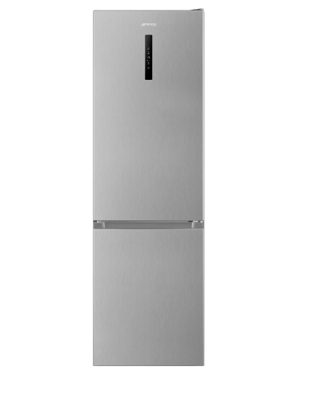 'SMEG STAINLESS STEEL COMBI FRIDGE FREEZER 200CM RC20XDNE'
