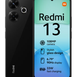 XIAOMI REDMI 13 6+128GB DS MIDNIGHT BLACK NFC
