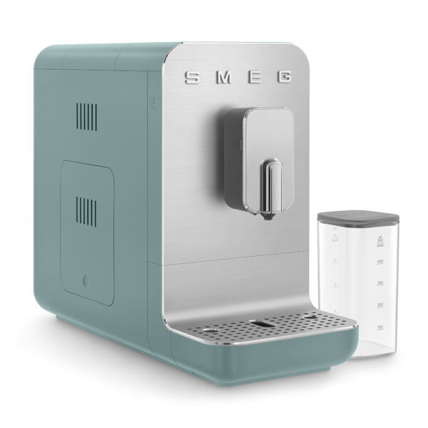 SMEG SUPERAUTOMATIC COFFEE MAKER GREEN BCC13EGMEU - Imagen 3