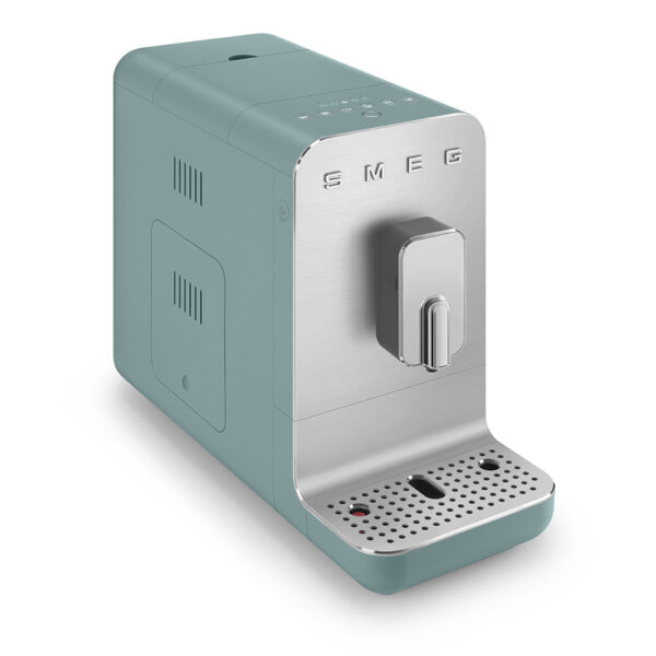 SMEG SUPERAUTOMATIC COFFEE MAKER GREEN BCC13EGMEU - Imagen 4