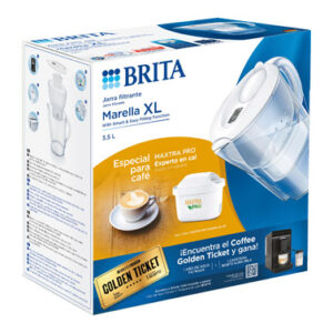 'BRITA JUG MARELLA XL 3.5L WHITE + FILTER MAXTRA PRO'