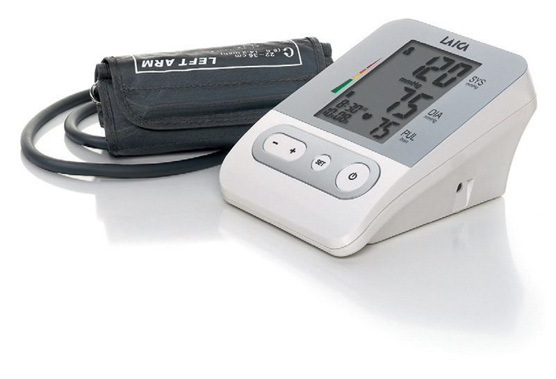 'LAICA BLOOD PRESURE MONITOR UPPER ARM 30 MEMORIES 4 USERS WHITE BM2301W'