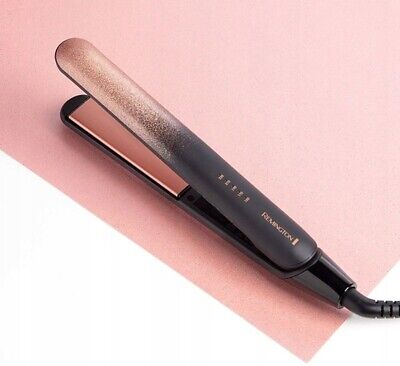 'REMINGTON HAIR STRAIGHTENER ROSE SHIMMER CERAMIC S5305'