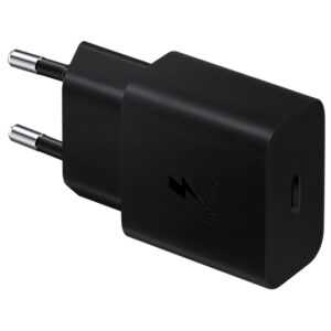 SAMSUNG POWER WALL CHARGER 15W USB-C BLACK EP-T1510NBEGEU