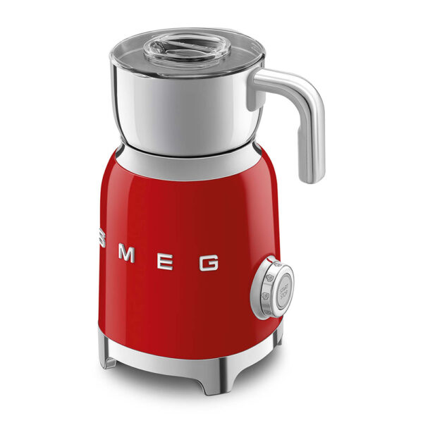 SMEG MILK FROTHER 50´STYLE RED MFF11RDEU - Imagen 2