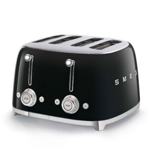 SMEG TOASTER 4X4 50STYLE BLACK TSF03BLEU