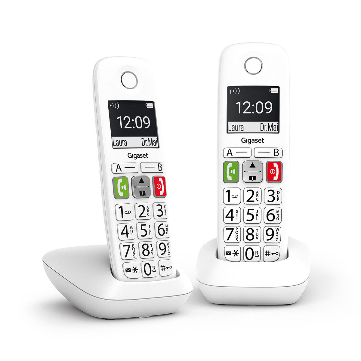 'GIGASET WIRELESS PHONE E290 DUO WHITE (L36852-H2901-D202)'