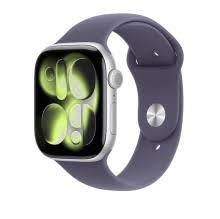 APPLE WATCH SERIES 11 GPS 42MM SILVER ALUMINIUM CASE WITH PURPLE FOG SPORT BAND S/M MEU64WF/A