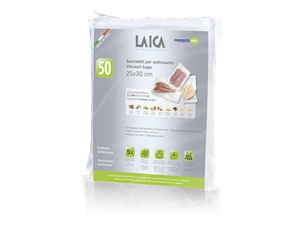 LAICA VACUUM CONSERVATION BAG 25X30 PACK 50PCS VT35100