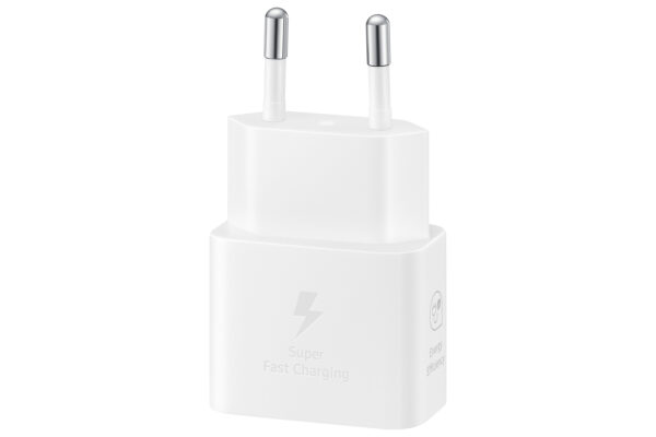SAMSUNG POWER WALL CHARGER 25W USB-C WHITE EP-T2510NWEGWW - Imagen 2