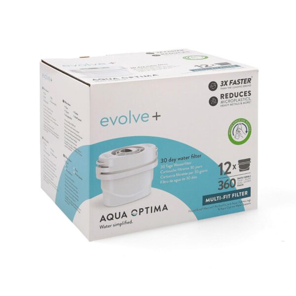 AQUA OPTIMA BOX OF 12 EVOLVE + FILTERS EPS217