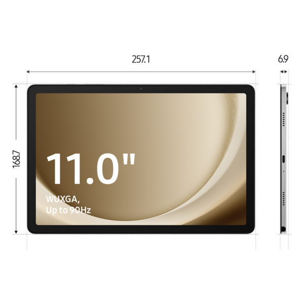 SAMSUNG TAB A9 PLUS SM-X210 8+128GB 11" WIFI SILVER - Imagen 3