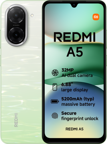 XIAOMI REDMI A5 3+64GB DS 4G LAKE GREEN OEM