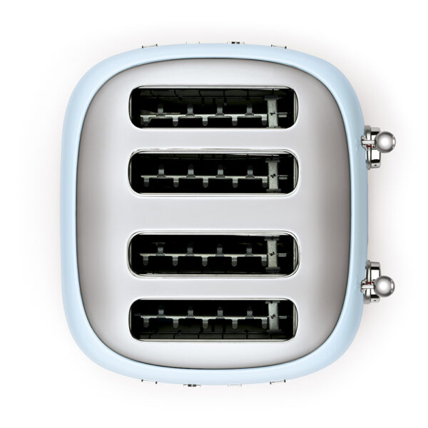 SMEG TOASTER 4X4 50´STYLE PASTEL BLUE TSF03PBEU - Imagen 2