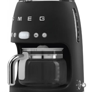 SMEG DRIP COFFEE MAKER 50´STYLE BLACK MATTE DCF02BLMEU