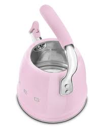 SMEG STOVETOP KETTLE 50´STYLE PINK WKF01PK