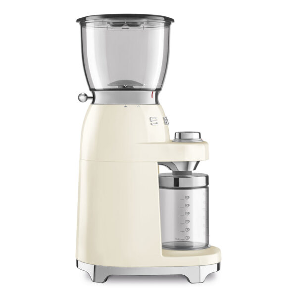 SMEG COFFEE GRINDER 50´STYLE CREAM CGF11CREU - Imagen 3