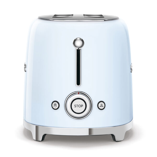 SMEG TOASTER 2X2 50´STYLE BLUE TSF01PBEU - Imagen 3