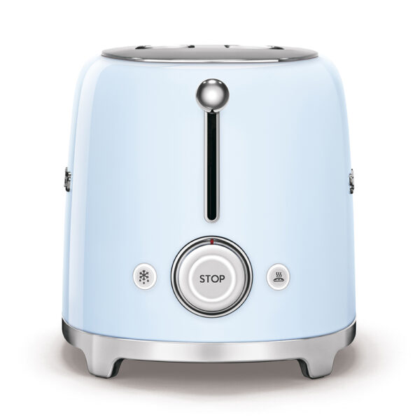 SMEG TOASTER 2X2 50´STYLE BLUE TSF01PBEU - Imagen 4