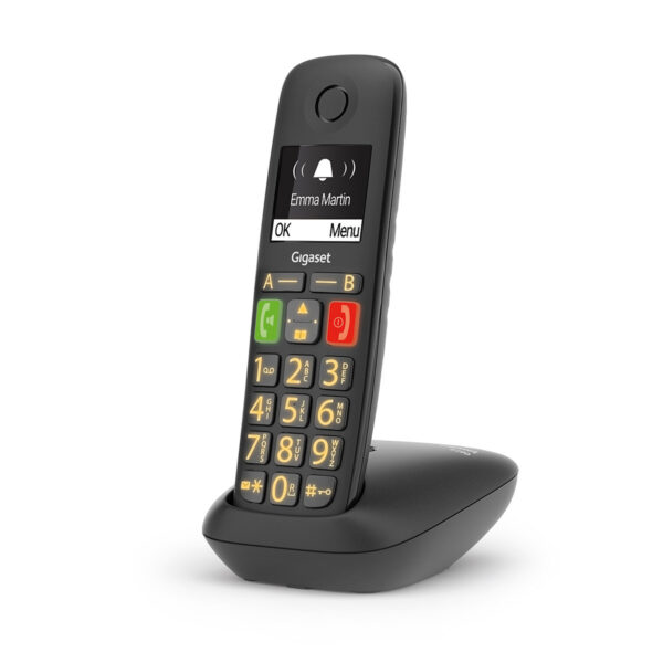 GIGASET WIRELESS PHONE E290 BLACK (S30852-H2901-D201) - Imagen 3